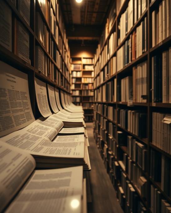 chronological perspex timeline, reflection, analyzing, photorealistic, library filled with encyclopedias and timelines, highly detailed, flipping pages, soft grainy texture, monochrome, soft warm light, shot with a 105mm lens.